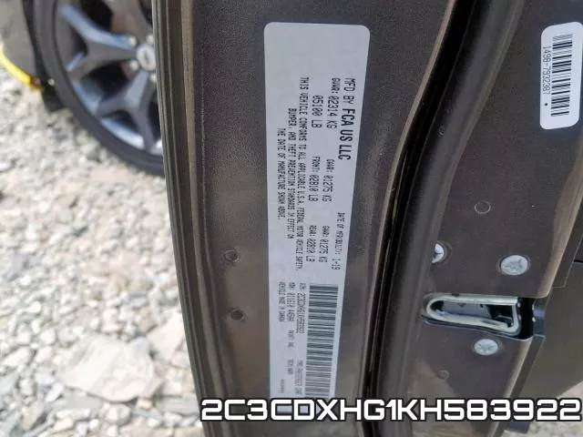 2C3CDXHG1KH583922 фото 2