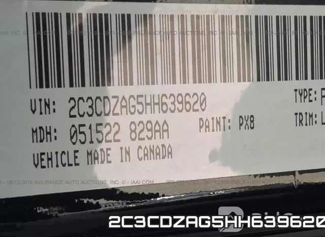 2C3CDZAG5HH639620 фото 10