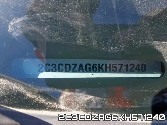 2C3CDZAG6KH571240 фото 2