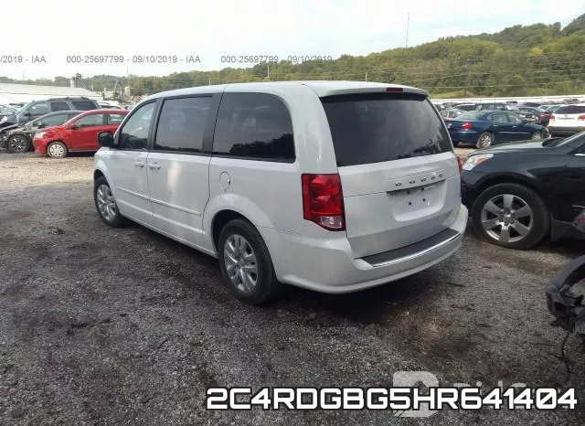2C4RDGBG5HR641404 фото 4