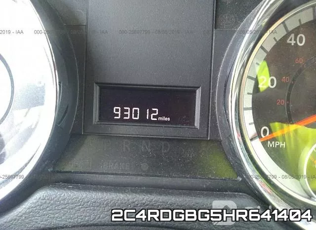 2C4RDGBG5HR641404 фото 8