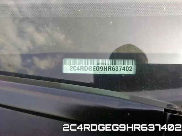 2C4RDGEG9HR637402 фото 2