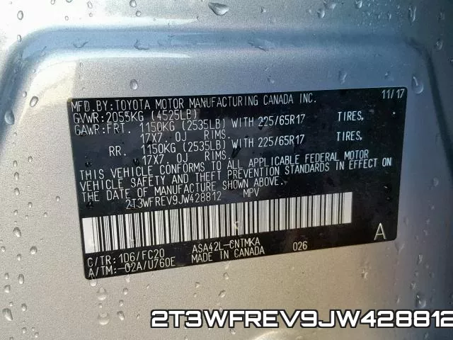 2T3WFREV9JW428812 фото 2