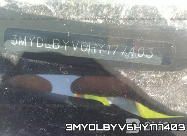 3MYDLBYV6HY177403 фото 10