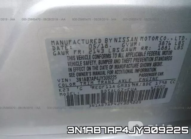 3N1AB7AP4JY309225 фото 10