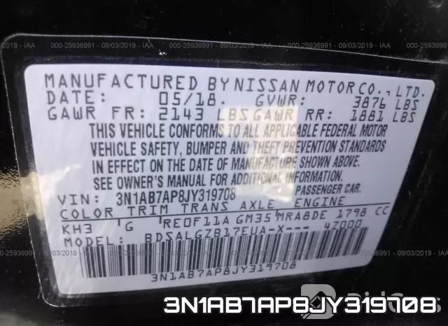 3N1AB7AP8JY319708 фото 10