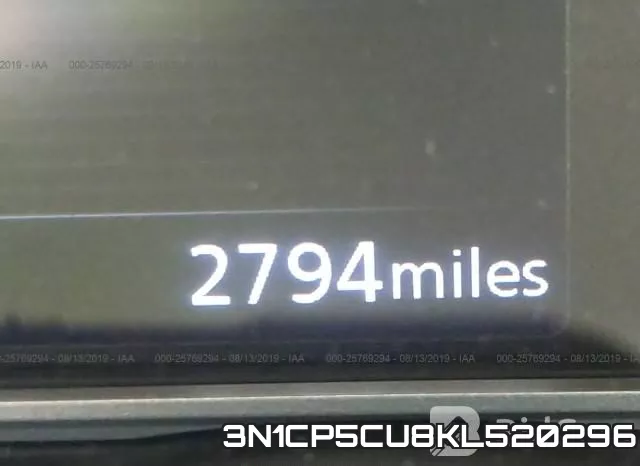3N1CP5CU8KL520296 фото 8
