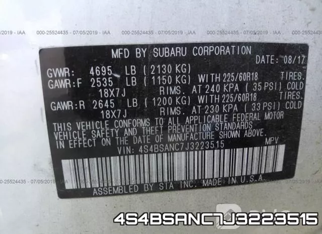 4S4BSANC7J3223515 фото 10