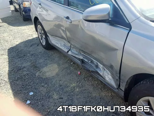 4T1BF1FK0HU734935 фото 10