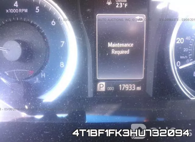 4T1BF1FK3HU732094 фото 8