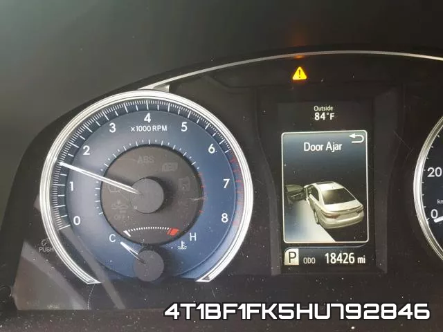 4T1BF1FK5HU792846 фото 9