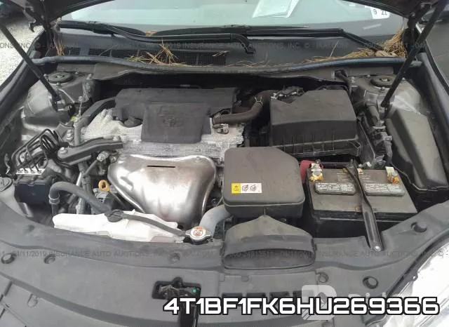 4T1BF1FK6HU269366 фото 2
