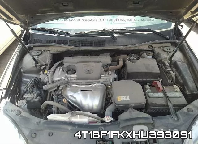 4T1BF1FKXHU393091 фото 2