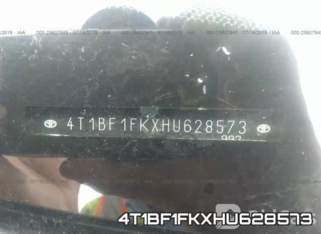 4T1BF1FKXHU628573 фото 10