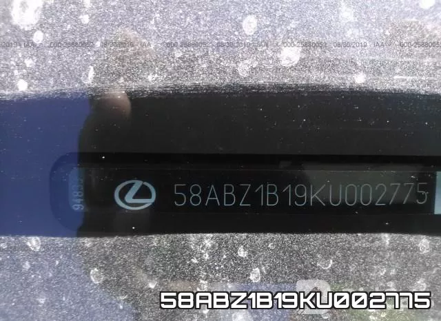 58ABZ1B19KU002775 фото 10