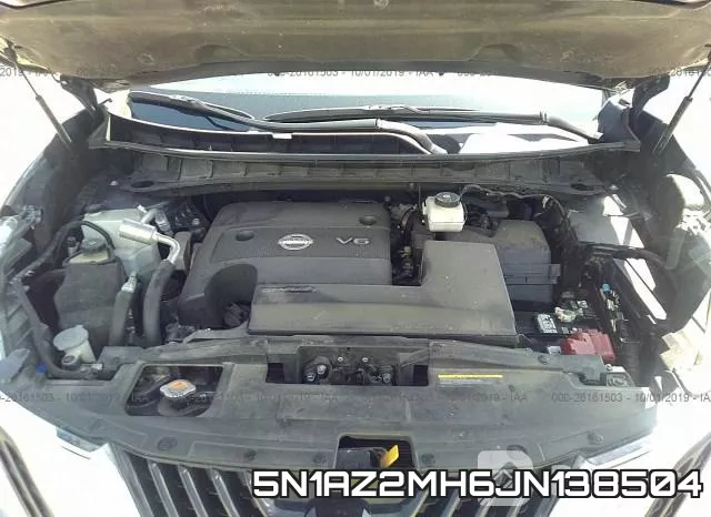 5N1AZ2MH6JN138504 фото 2