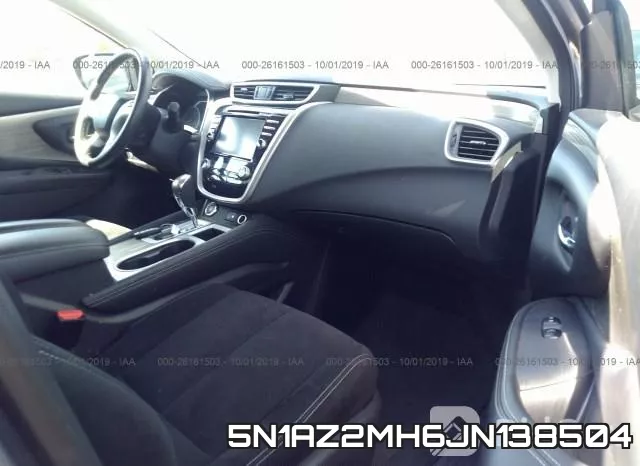 5N1AZ2MH6JN138504 фото 6