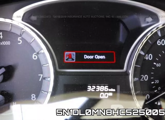 5N1DL0MN8HC525005 фото 8
