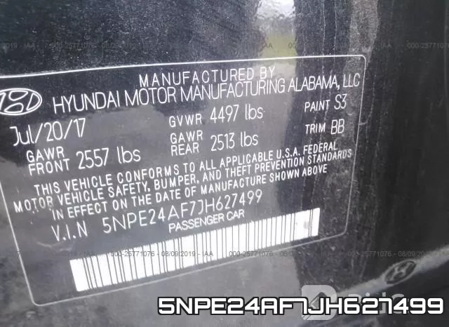 5NPE24AF7JH627499 фото 10
