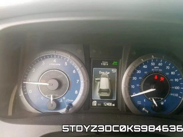 5TDYZ3DC0KS984636 фото 9