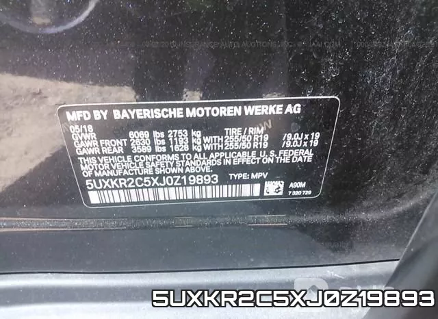 5UXKR2C5XJ0Z19893 фото 10