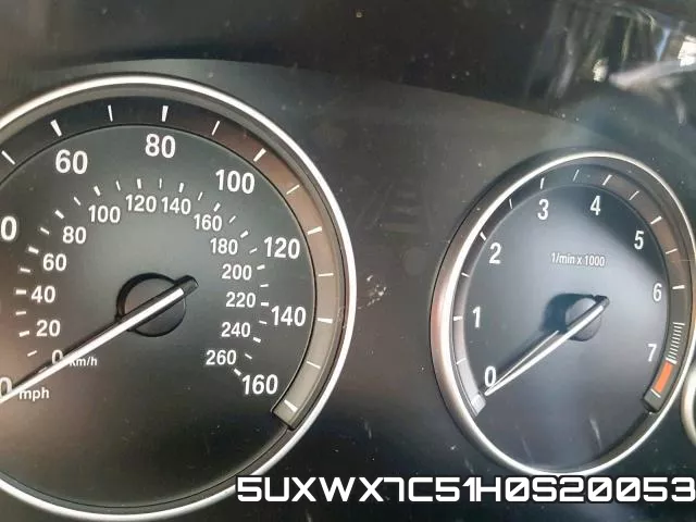 5UXWX7C51H0S20053 фото 8