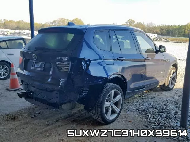 5UXWZ7C31H0X39614 фото 4