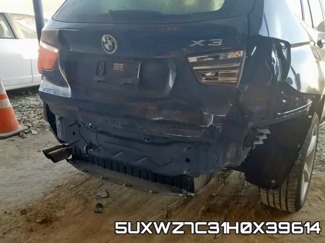 5UXWZ7C31H0X39614 фото 9