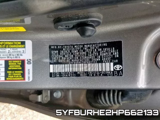 5YFBURHE2HP662133 фото 2