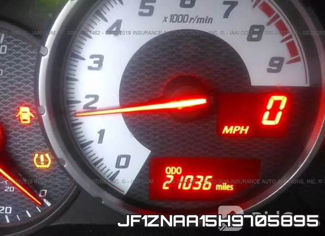 JF1ZNAA15H9705895 фото 8