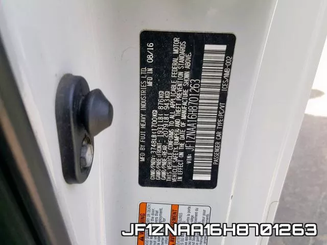 JF1ZNAA16H8701263 фото 2