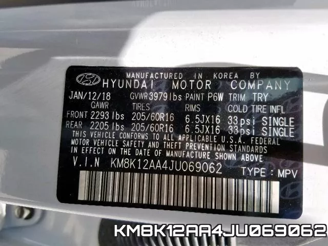 KM8K12AA4JU069062 фото 2