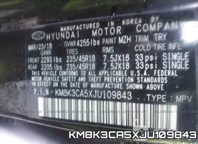 KM8K3CA5XJU109843 фото 10