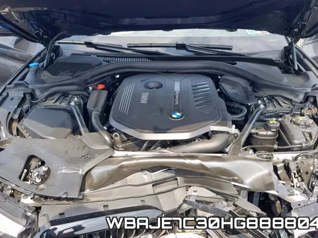 WBAJE7C30HG888804 фото 8