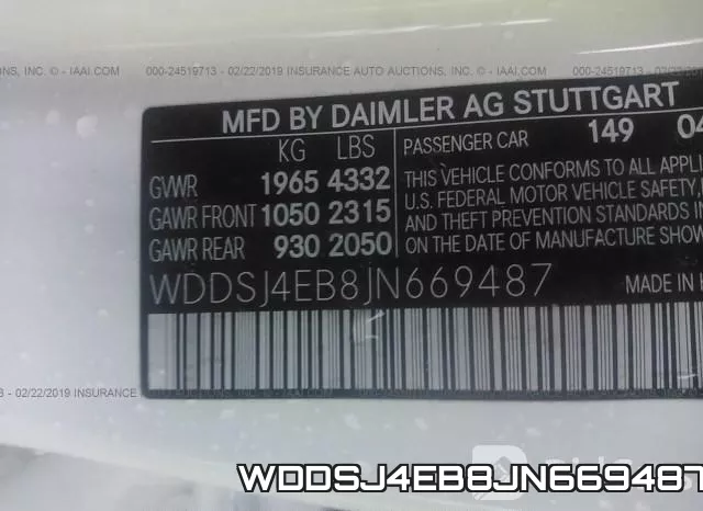 WDDSJ4EB8JN669487 фото 10