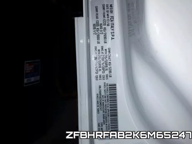 ZFBHRFAB2K6M65247 фото 2