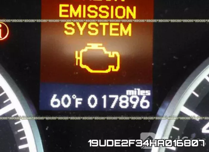 19UDE2F34HA016807 фото 8