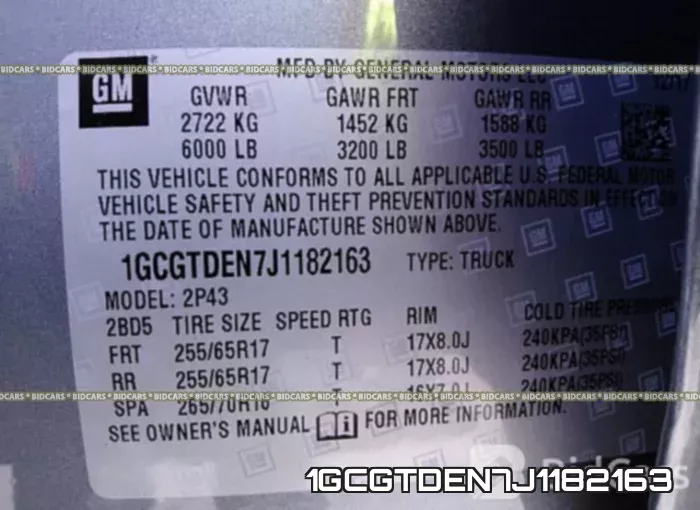 1GCGTDEN7J1182163 фото 10