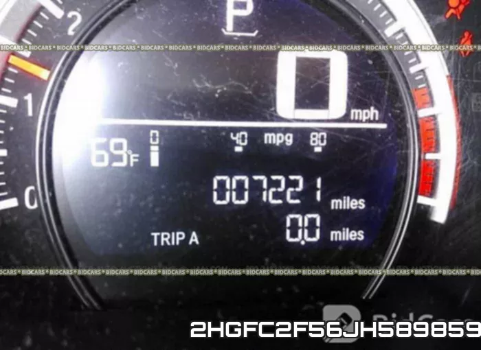 2HGFC2F56JH589859 фото 8