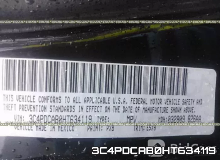 3C4PDCAB0HT634119 фото 10