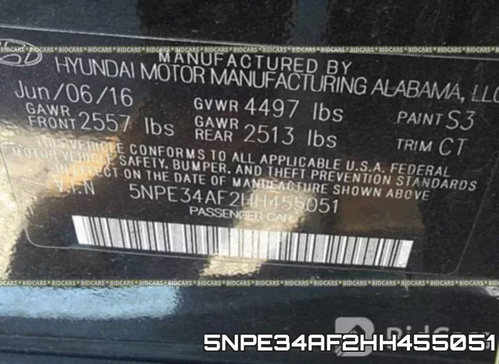 5NPE34AF2HH455051 фото 10