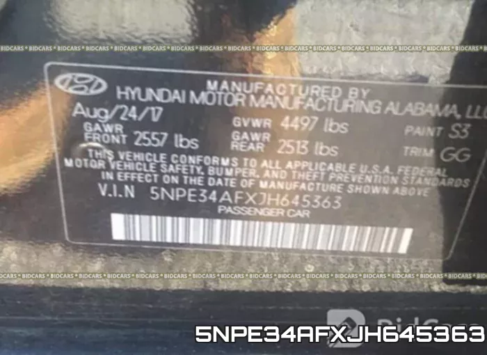5NPE34AFXJH645363 фото 10