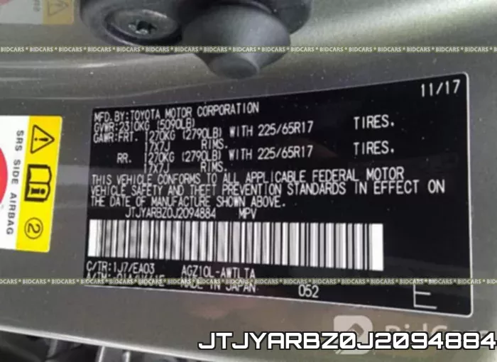 JTJYARBZ0J2094884 фото 10