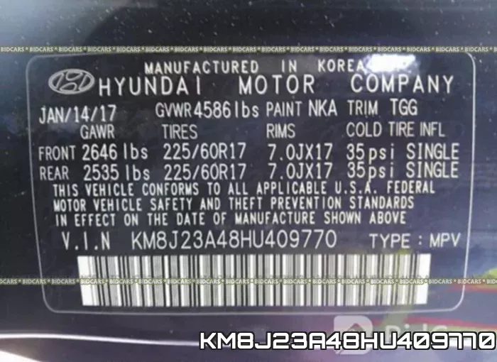KM8J23A48HU409770 фото 10