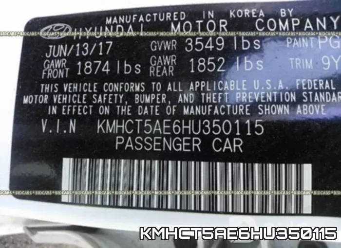 KMHCT5AE6HU350115 фото 10