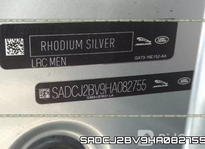 SADCJ2BV9HA082755 фото 10