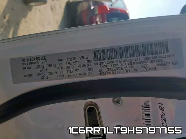 1C6RR7LT9HS797755 фото 2