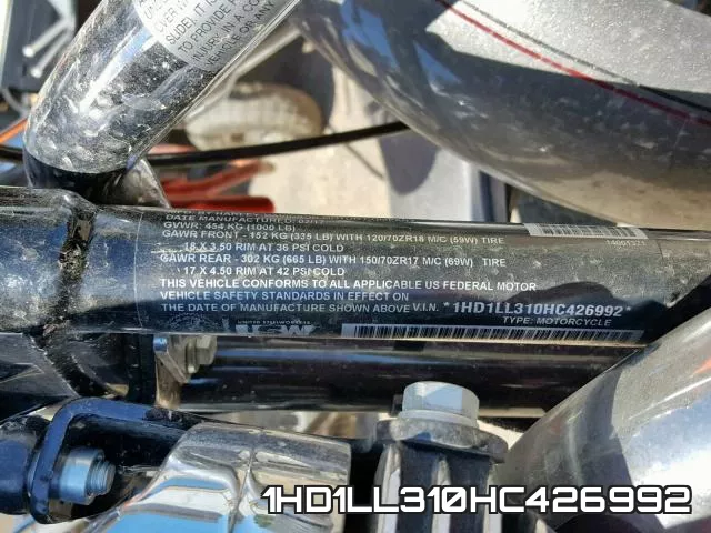 1HD1LL310HC426992 фото 2