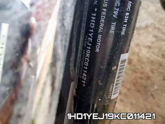 1HD1YEJ19KC011421 фото 2