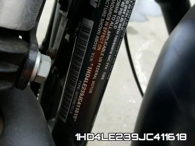 1HD4LE239JC411618 фото 2